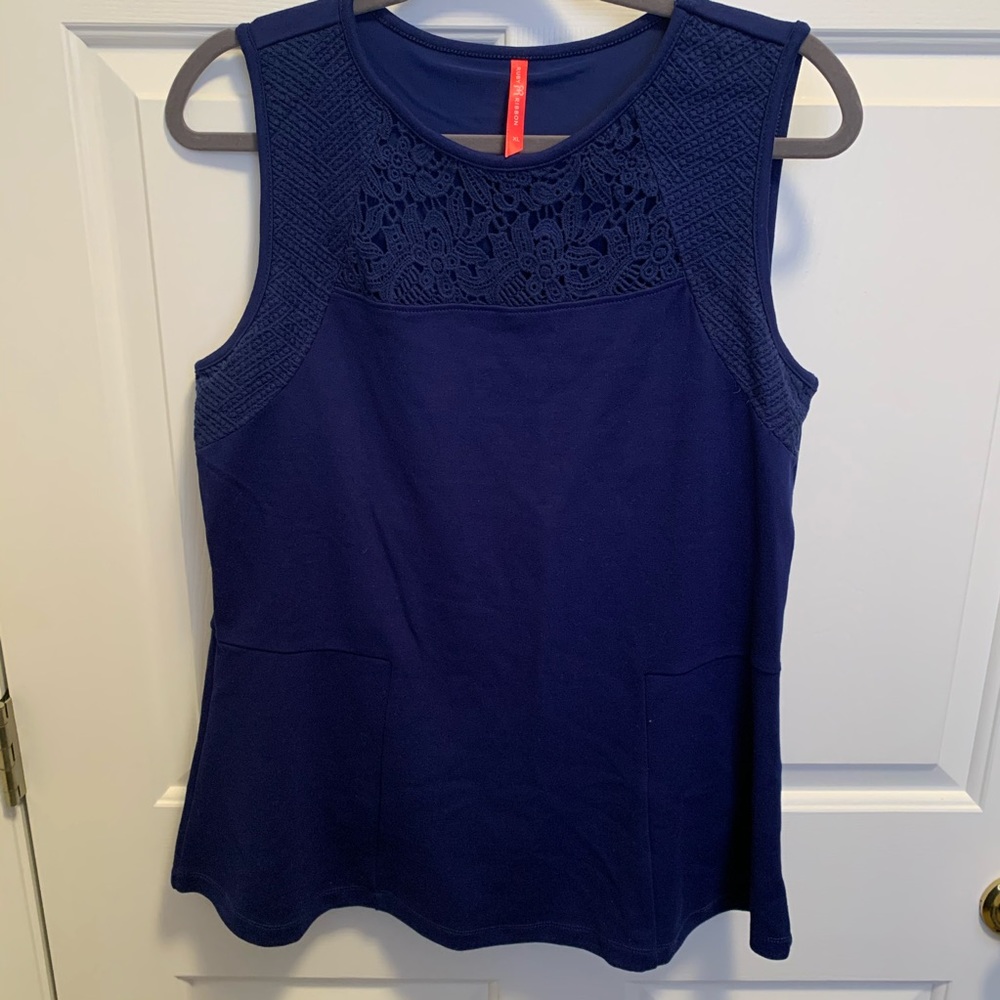 Ruby Ribbon peplum top